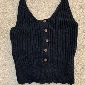 Sweater Tank Top
